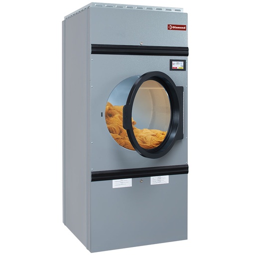 [DSE-14/TS] Electric rotary dryer, capacity 14 kg, with alternate rotation TOUCH SCREEN