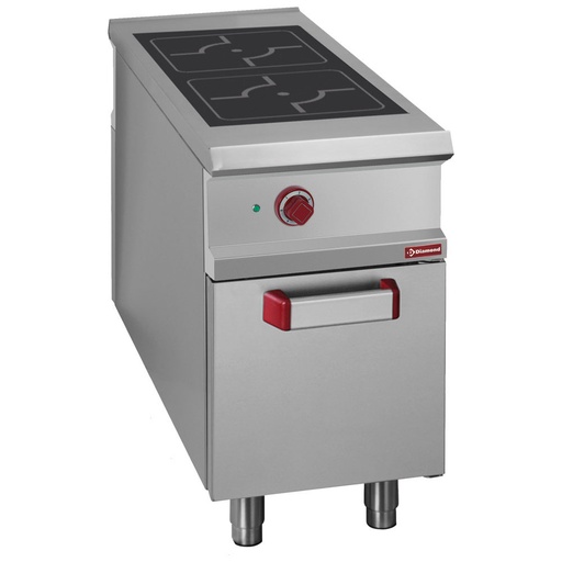 [E1/2IDA1] Electric stoves 2 induction hearths, cupboard - PASS-THROUGH