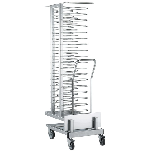 [AC/2A20-4585] Carriage and removable loader, for 45 plates (Ã¸ 300 mm), oven 20x GN 1/1 (space 85 mm)