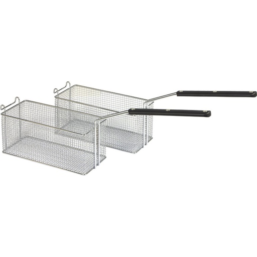 [A22/PF1/2-23] Deep fryer basket (2x1/2) 23 liters