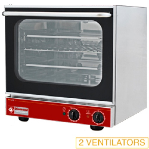[BRIO43/X-N] Electric convection oven, 4x 433x333 mm