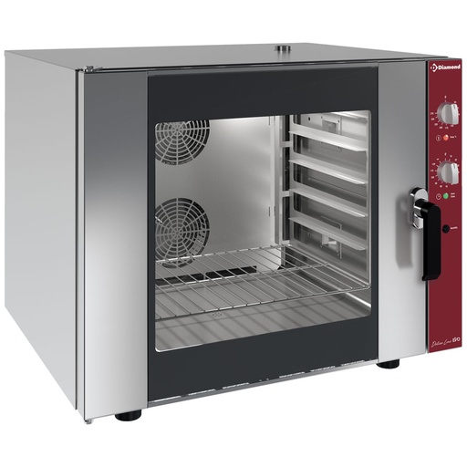 [CPE664-BG] Electric convection oven, 6x 600x400 mm, with manual humidifier