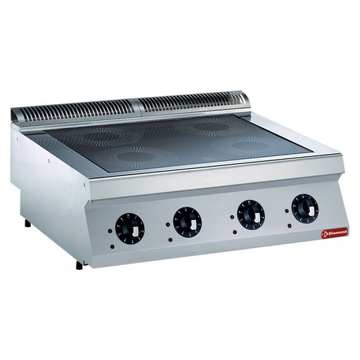 [E17/4ID8T-N] Electric cooker, 4 induction sources -TOP-