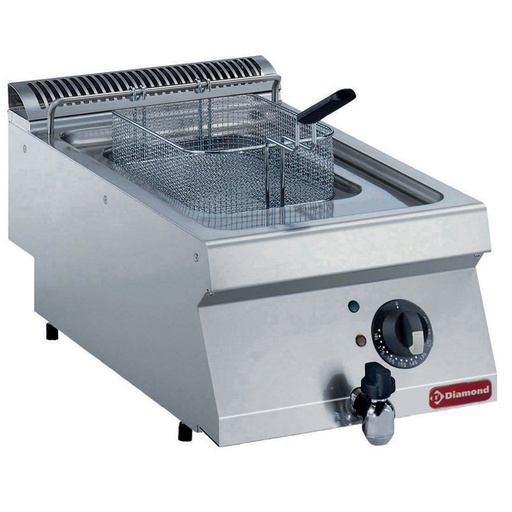 [E17/F74T-N] Electric fryer, basin in "Y" 7 liters, external elements -TOP-