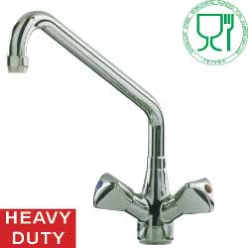 [CW7001] Faucet mixer warm/cold water "big flow" "Heavy-Duty"