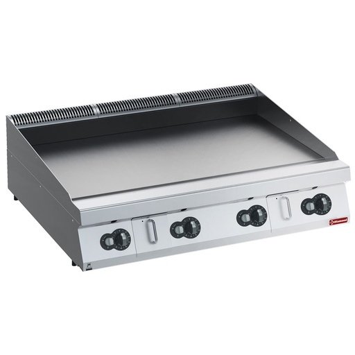 [G22/PLNC12-HP] Flat electric cooking plate HP, nitro chrome  -TOP-