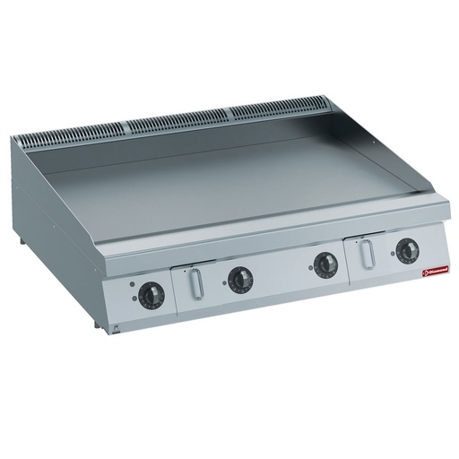 [E22/PLNC12-HP] Flat electric cooking plate HP, nitro chrome -TOP-
