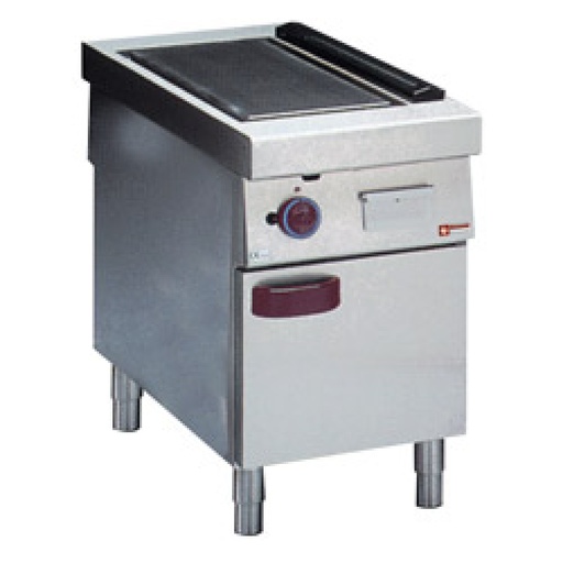 [G11/PLCDA5] Flat gas cooking, hard chrome plate, cupboard, "service hatch"