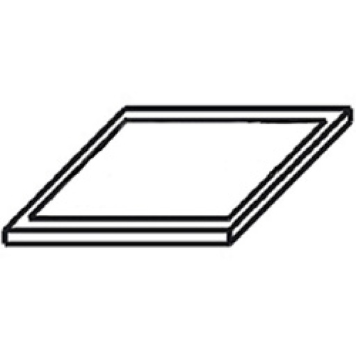 [A90/PL1F] Flat plate for 1 burner
