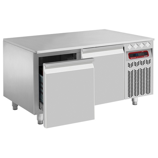 [N77/B212G/EL] Freezer base, 2 drawers GN 1/1-h 200mm