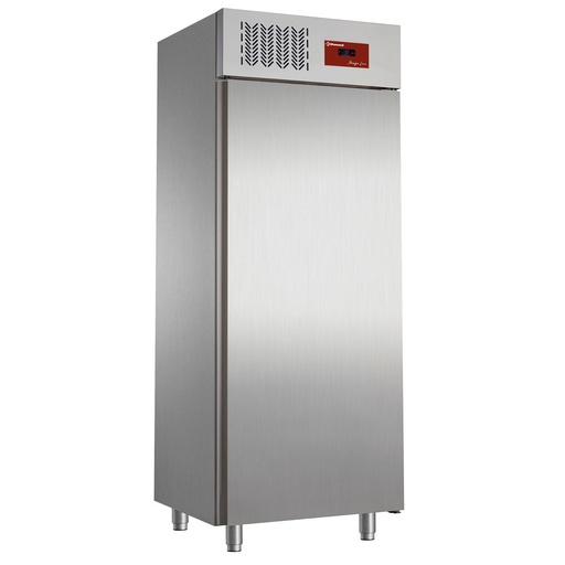[K50X-NS] Freezer cabinet 20x EN 600x400, static, (500 Lit.) - Stainless steel