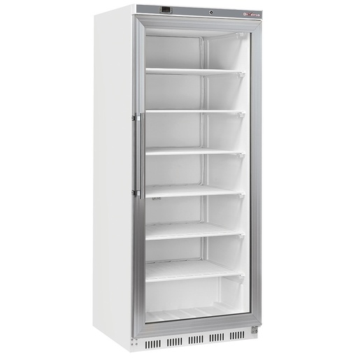 [WR-NG61-LV] Freezer cabinet, glass door, static, 600 liters - White