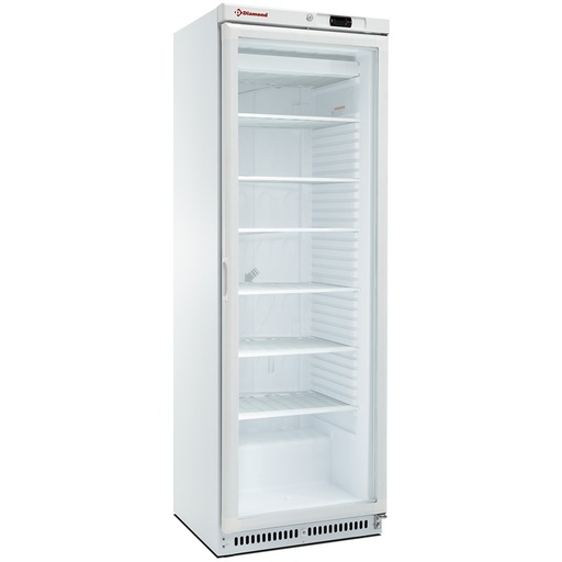 [NFT402-R2/G] Freezer, static, glass door, 400 liters. white