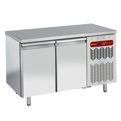 [TP2B/H-R2] Freezing table, ventilated, 2 doors EN 600x400