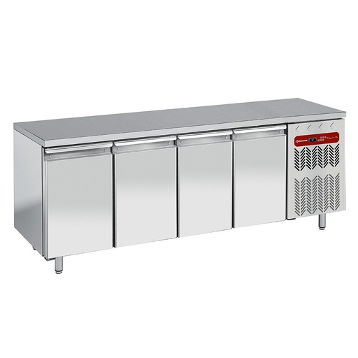[TP4B/H-R2] Freezing table, ventilated, 4 doors EN 600x400
