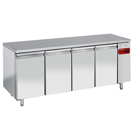 [TS4B/H] Freezing table, ventilated, 4 doors GN 1/1, (without group)