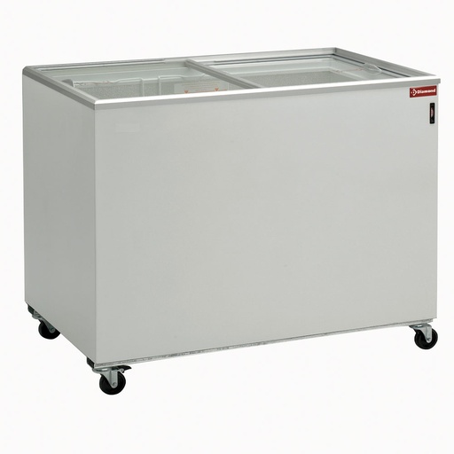 [GVL040/R2-2EME] Freezer, chest, 400 liters, sliding cover