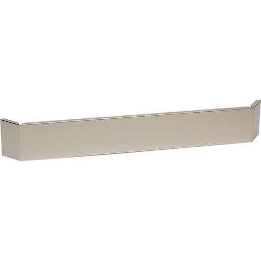 [PE47] Frontal plinth in stainless steel external angle
