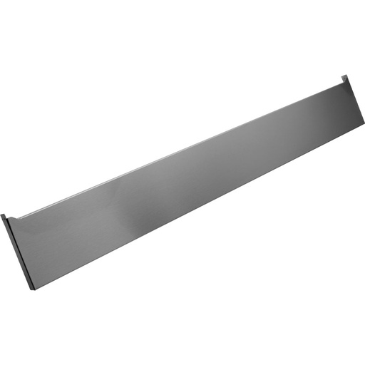 [A1/PF675] Frontal plinth in stainless steel, 675 mm - PASS-THROUGH