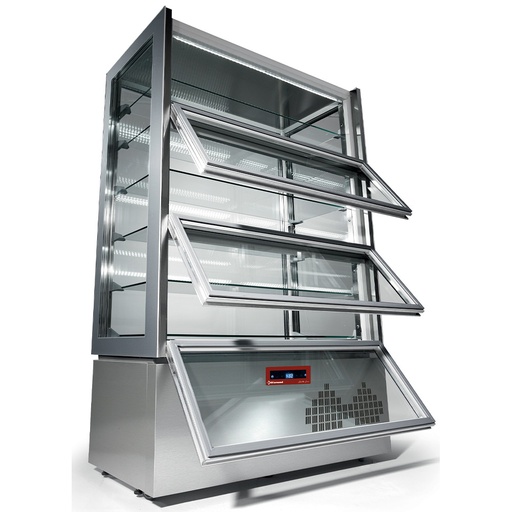 [KUB/83AV] FULL vitrine, 6 levels, 3 levels, ventilated