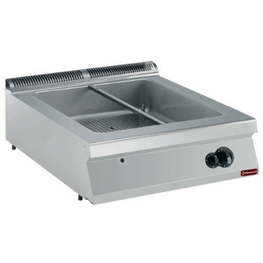 [G22/BM8T-N] Gas bain-marie, 8 GN 1/3 h 150 mm -TOP-