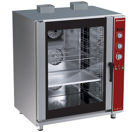 [PFG-102/S] Gas convection oven, 10x EN(GN), automatic humidifier