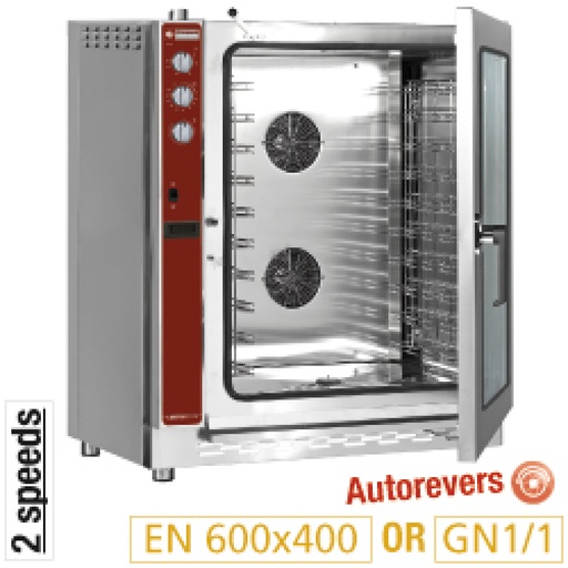 [PFG-102/H] Gas convection oven, 10xEN(GN), automatic humidifier