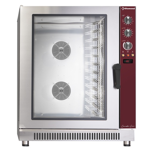 [PFG-122/P] Gas convection oven, 12x EN(GN), automatic humidifier