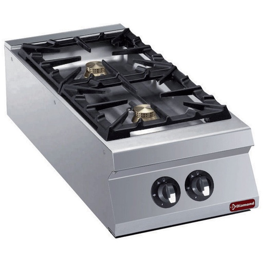 [G22/2B4T-N] Gas cooker 2 burners -TOP-