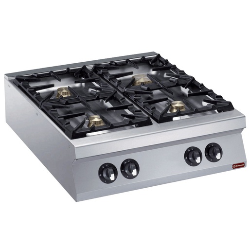 [G22/4B8T-N] Gas cooker 4 burners -TOP-