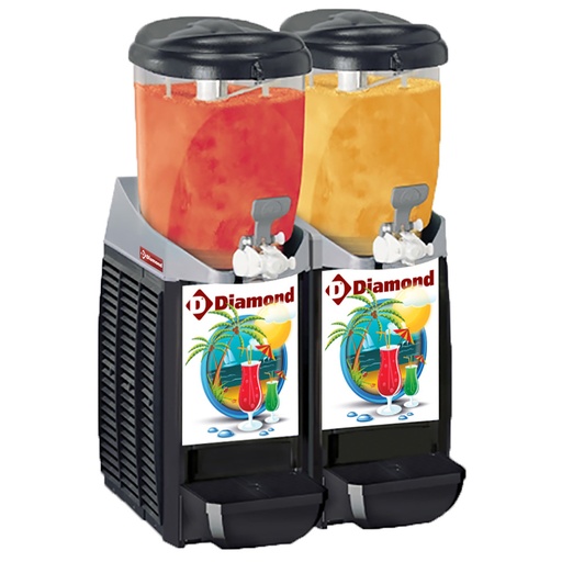 [CAR/2-R2] Granita machine/dispenser, , 2x 5,5 litres