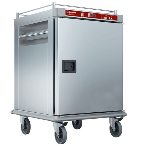 [CTH10-EK] Heated trolley for meals, 10 GN 2/1, hygrometric control