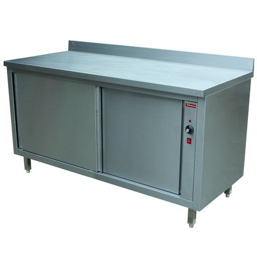 [TE167/B-D] Heating cupboard 2 sliding doors, wall
