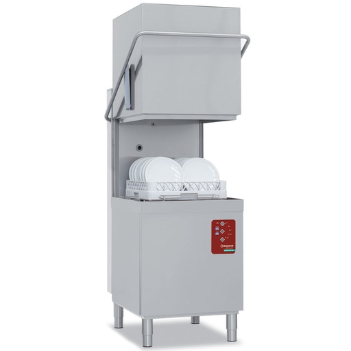 [DCS9/6-AC] Hood dishwasher, basket 500x500 mm "Full Hygiene", with softener continuously