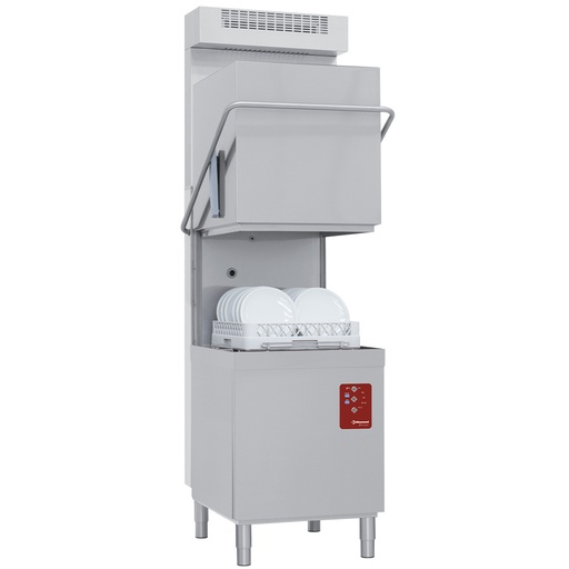 [D26/6B-RC-2EME] Hood dishwasher, basket 500x500 mm + Condenser vapor-recovery unit
