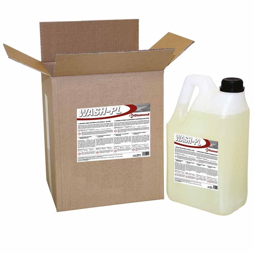 [WASH-PL] Liquide detergent glasswasher & dishwasher  - Hard water  - 2 BDx5 LT/6KG  