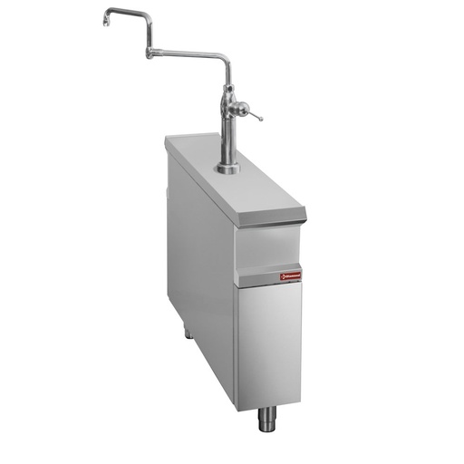 [N1/PCF3-W] Neutral element, module 1/4, on base, with water column - PASS-THROUGH