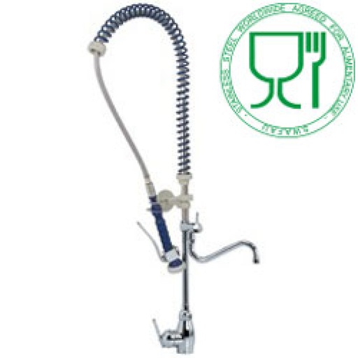 [CW3007] Nozzle and faucet with mixer, mono command "Big debit" (MONO exit)