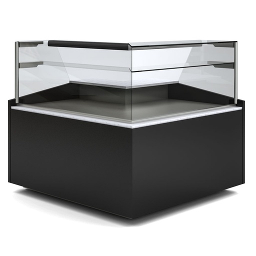 [DET/C9-NA-B5] Open angle 90°, neutral, high glass - BLACK