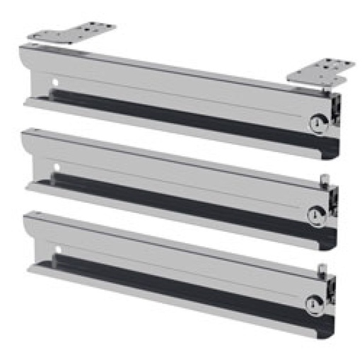 [TOS-L3] Option kit of 3 drawers: "built-in" key lock (3 pieces)