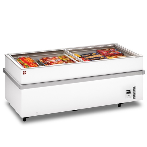 [VT200E/N-R2] Panoramic deep freezer 2 compressors, 1 temperature