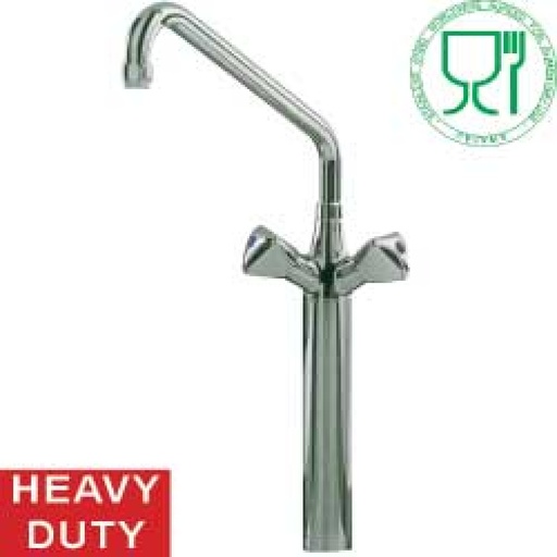 [CW7004] Pedestal with faucet mixer "big flow" "Heavy-Duty"