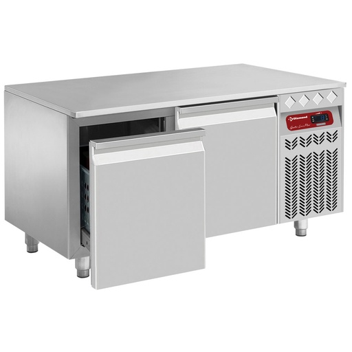 [N65/R212G-R2] Refrigerated base, 2 drawers GN 1/2+1/3-h200 mm