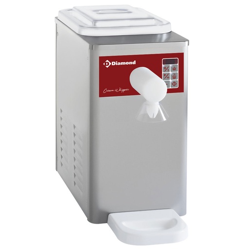 [MCV/5C-N] Refrigerated cream whipper in stainless steel, tank 5 L (300 L/h)