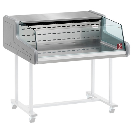 [SUP15-ZS/R2] Refrigerated display counter - self-service glass panel