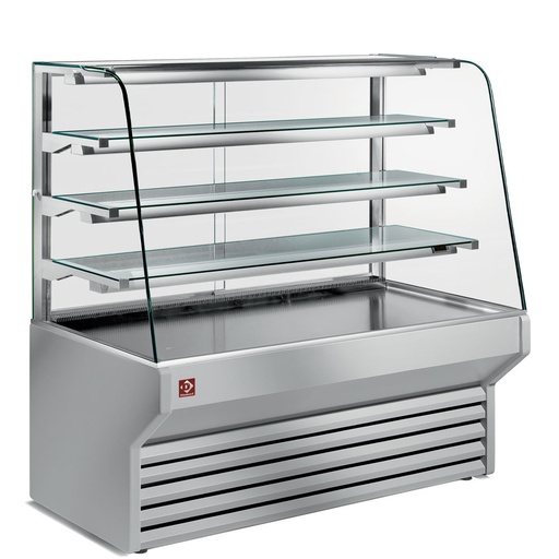 [ES10/A4-R2-OCC] Refrigerated display counter curved window