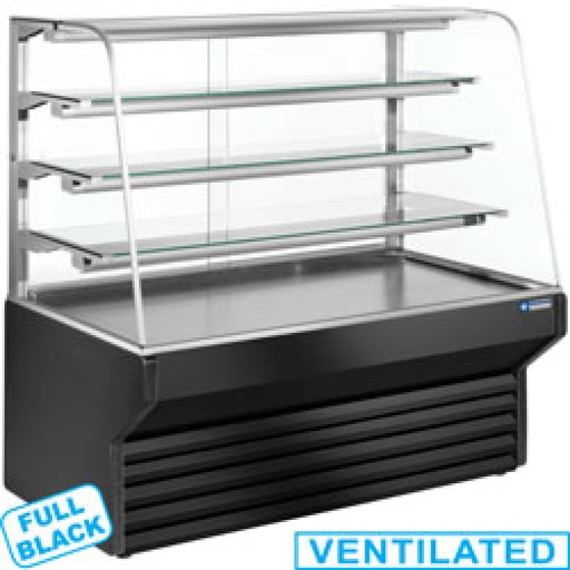 [ES21/B5] Refrigerated display counter curved window