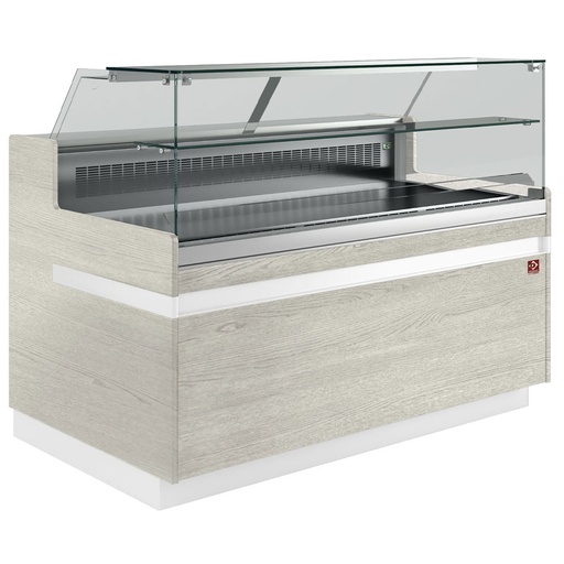 [VB25XF1] Refrigerated display counter EN & GN, low window, ventilated, without reserve