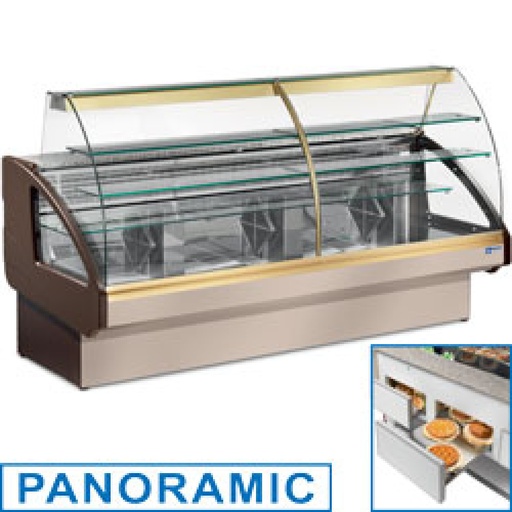 [UT22/A5] Refrigerated display counter, static, drawer system, without reserve