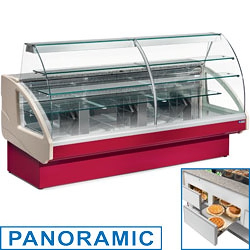 [UT22/B4] Refrigerated display counter, static, drawer system, without reserve